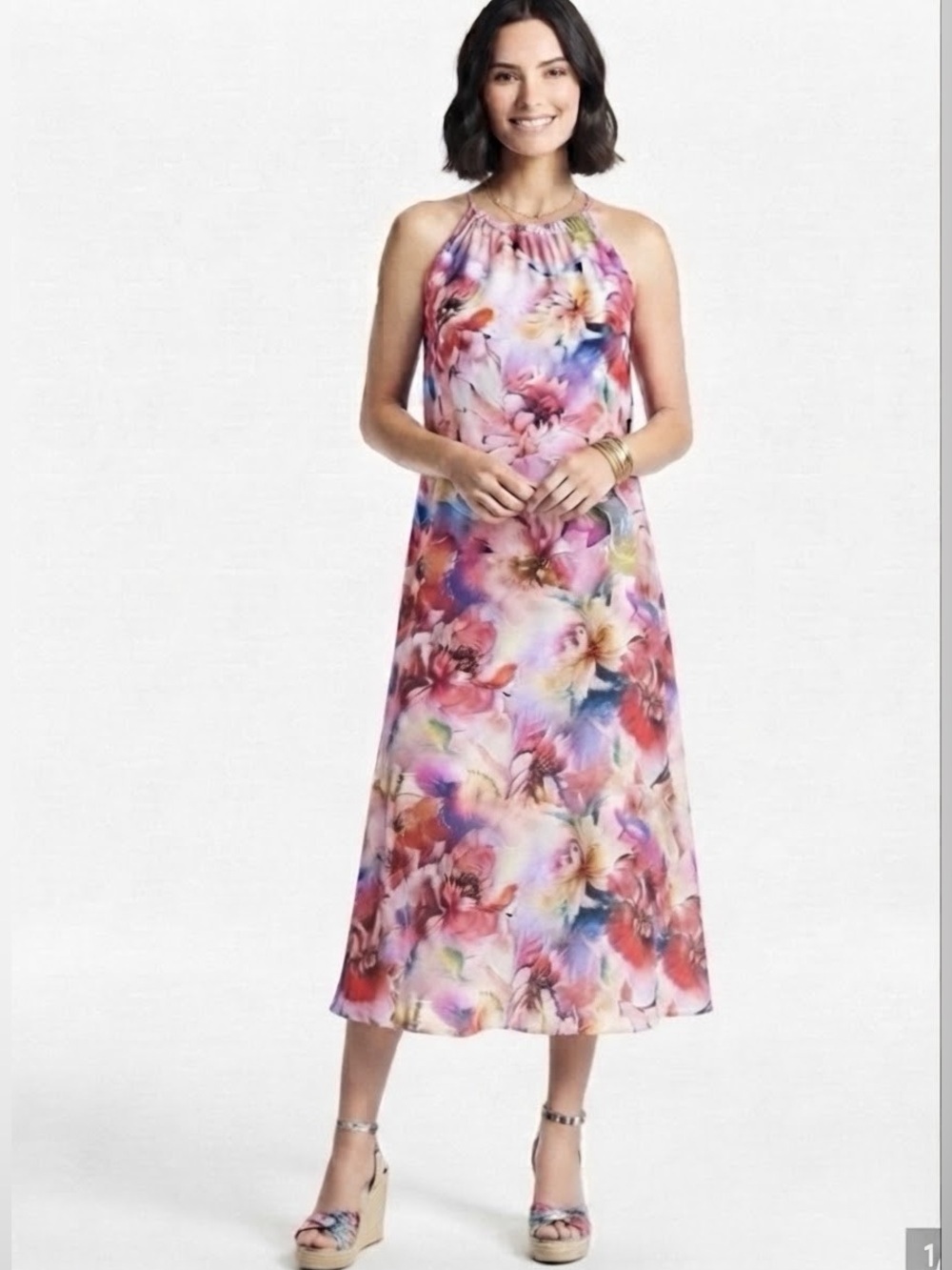 bebe Floral Dress
